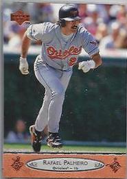 Rafael Palmeiro #15 Baseball Cards 1996 Upper Deck