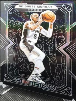 Dejounte Murray #10 2021-22 Panini Obsidian Basketball