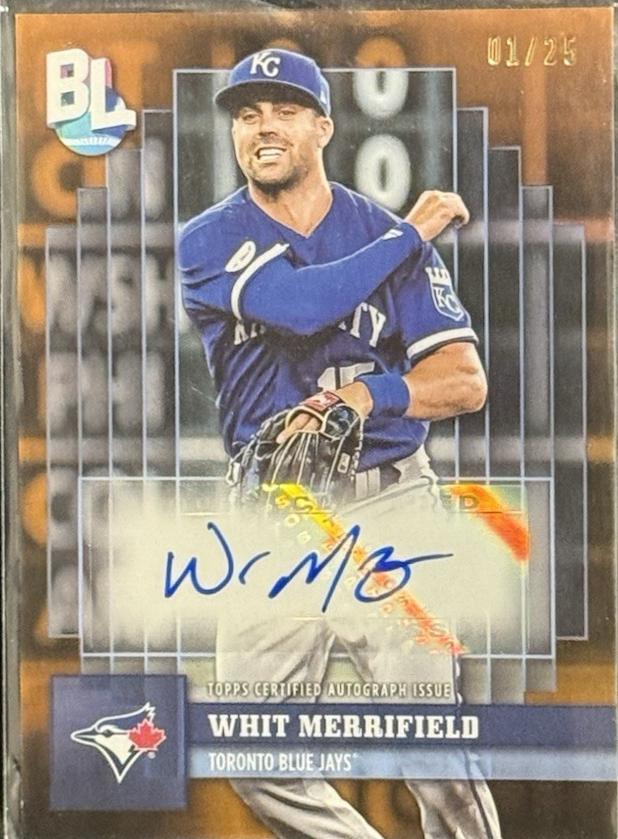 Whit Merrifield [Orange Foil] #BLA-WM