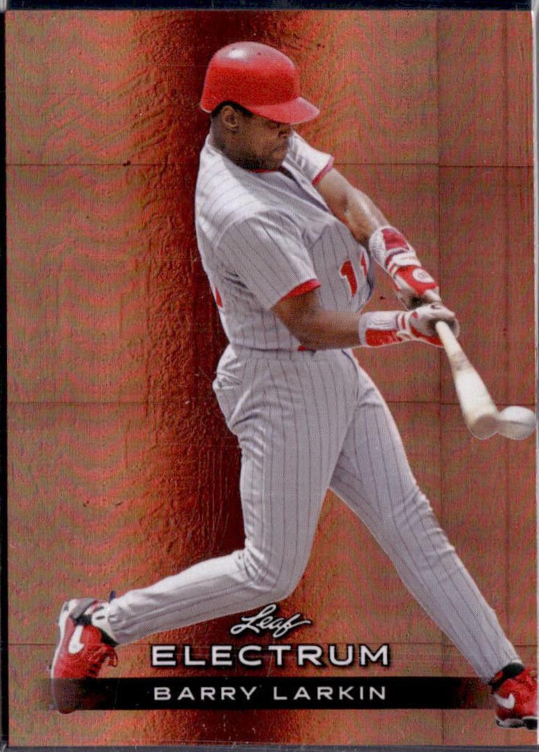 Barry Larkin #5 Baseball Cards 2024 Leaf Electrum