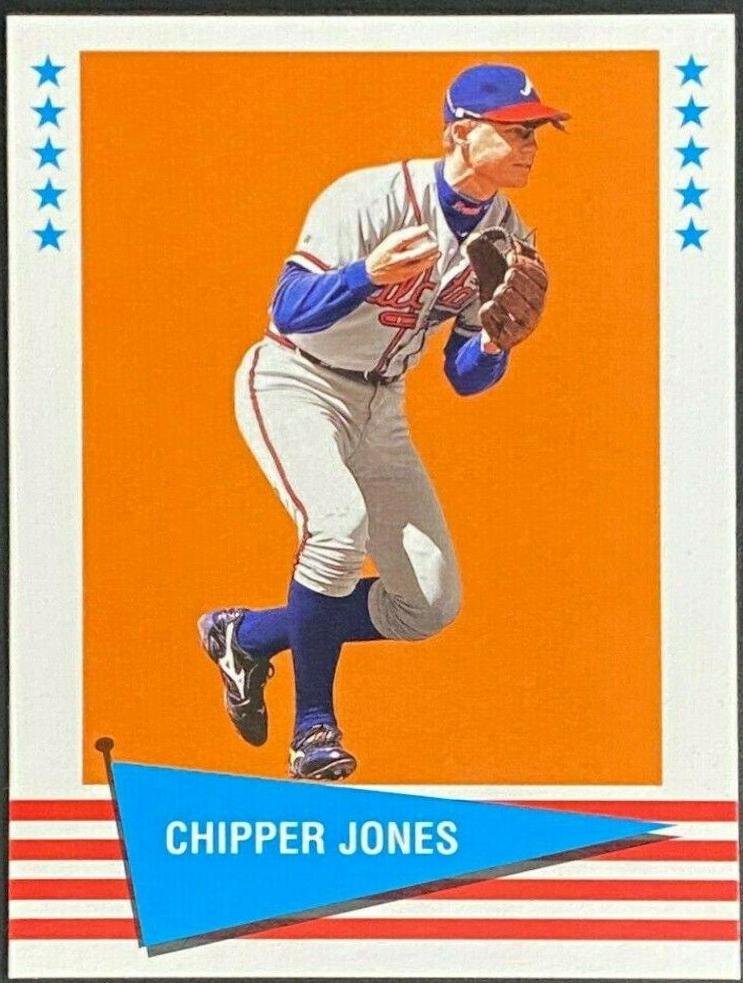 Chipper Jones #44 Baseball Cards 1999 Fleer