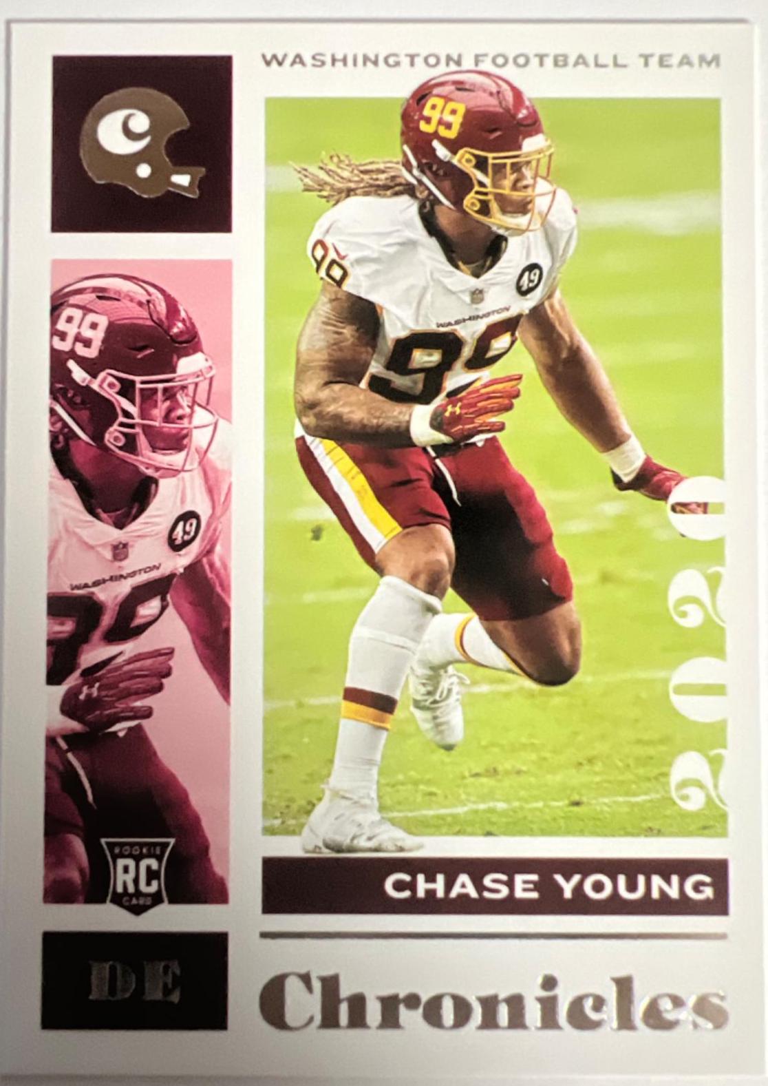 Chase Young #99 Football Cards 2020 Panini Chronicles
