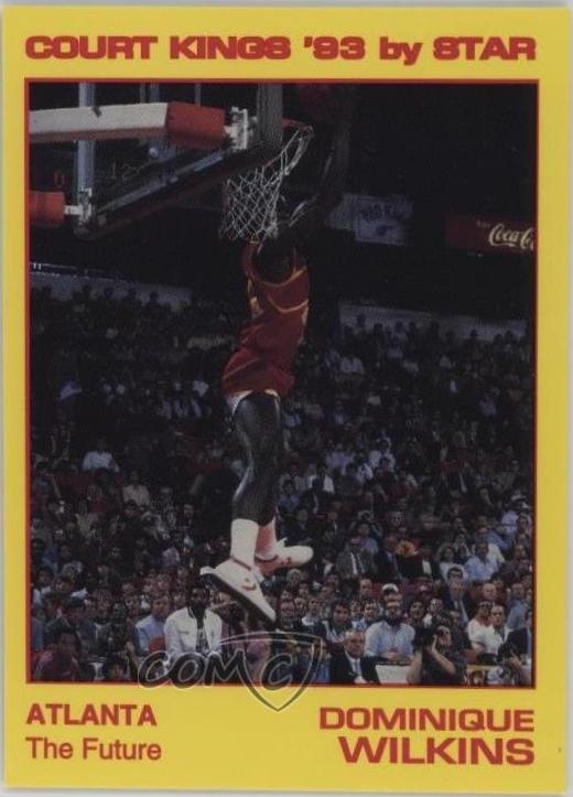 Dominique Wilkins #90 1993 Star Court Kings Basketball