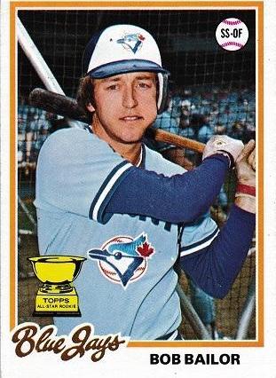 Bob Bailor #196 Baseball Cards 1978 Topps