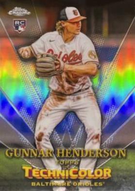 Gunnar Henderson #TT-19 Baseball Cards 2023 Topps Chrome in Technicolor
