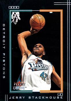 Jerry Stackhouse #53 Basketball Cards 2001 Fleer Genuine