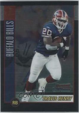 Travis Henry #10 Football Cards 2002 Bowman Chrome