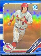 Conner Capel [Blue Refractor] #BDC-110 Baseball Cards 2019 Bowman Draft Chrome Prices