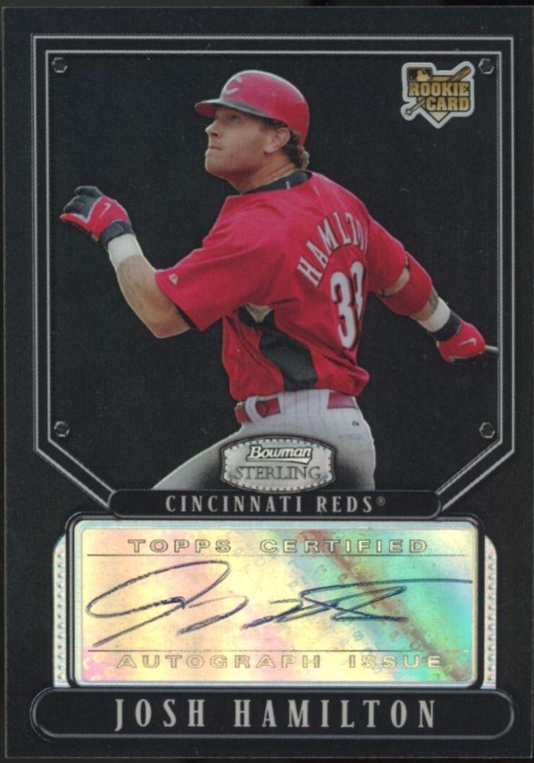 Josh Hamilton #BS-JH 2007 Bowman Sterling Baseball