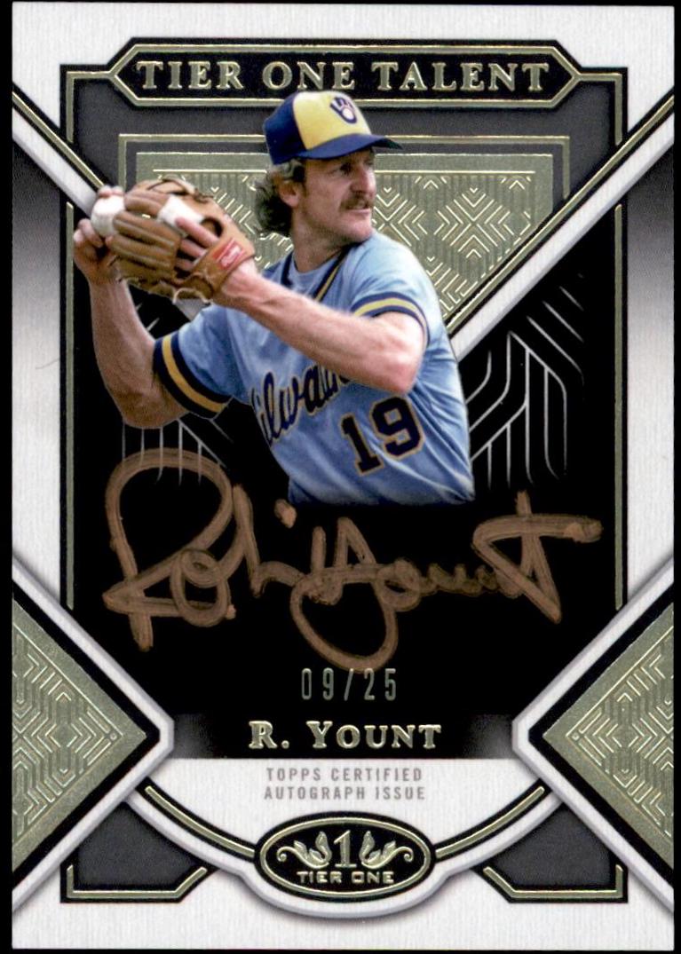 Robin Yount [Gold Ink] #T1TA-RY