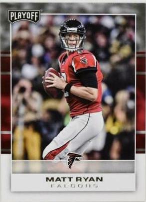 Matt Ryan #6 Football Cards 2017 Panini Playoff