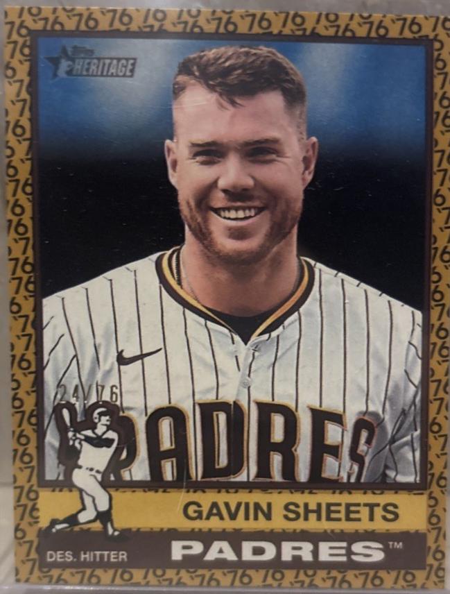 Gavin Sheets [Color of the Year SP] #711