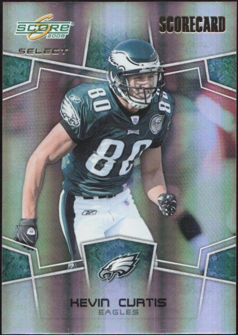 Kevin Curtis #242 Football Cards 2008 Panini Score Select