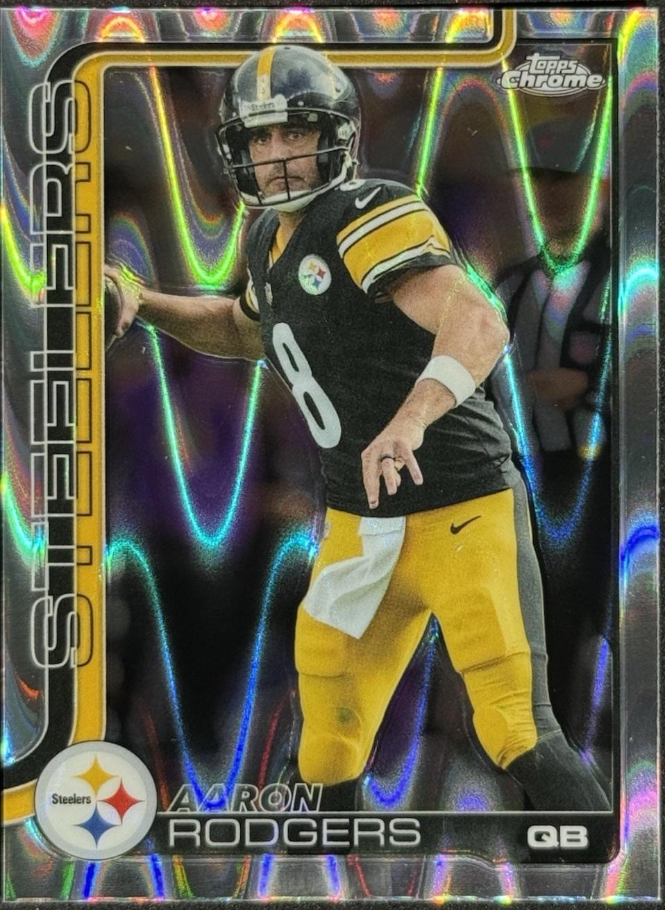 Aaron Rodgers [Purple Wave Refractor] #255