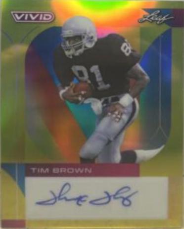 Tim Brown [Prismatic Yellow] #BA-TB2