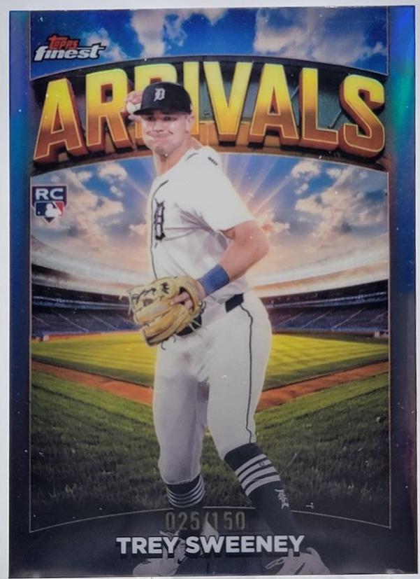 Trey Sweeney [Sky Blue Refractor] #A-27