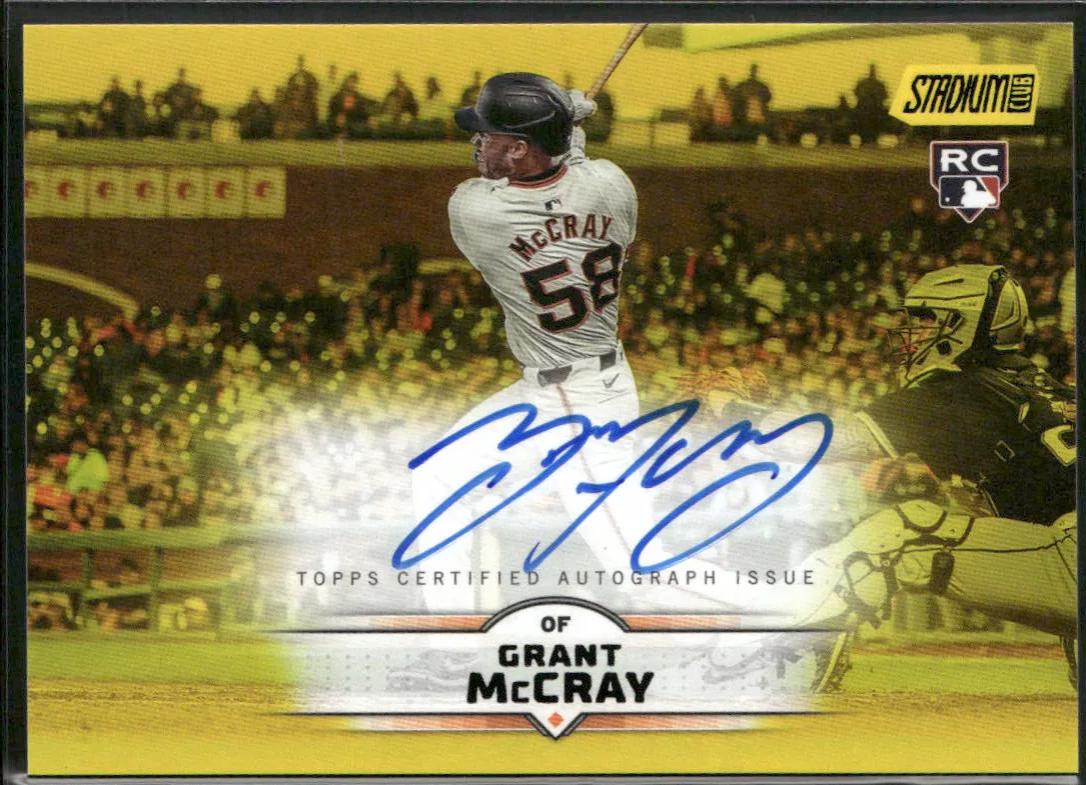 Grant McCray [Yellow] #SCBA-GM