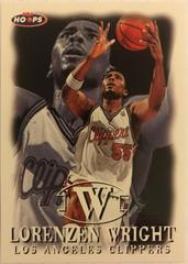Lorenzen Wright #145 Basketball Cards 1998 Hoops Prices