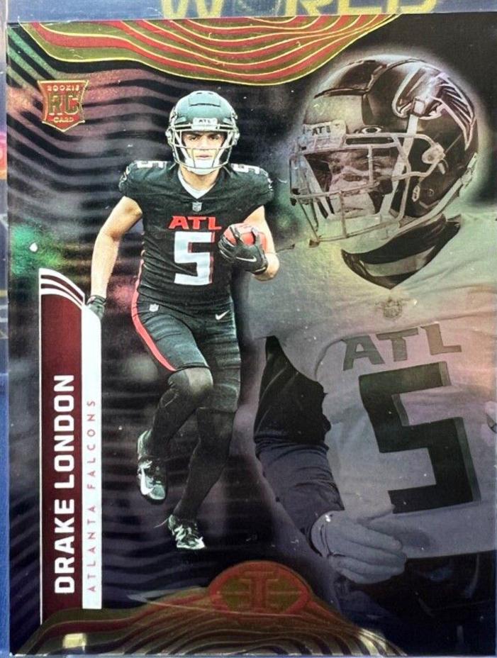 Drake London #6 Football Cards 2022 Panini Illusions