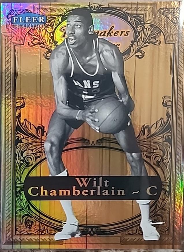 Wilt Chamberlain #15 2012 Fleer Retro Playmakers Theater Basketball