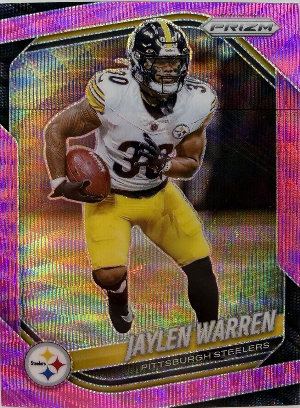 Jaylen Warren [Pink Wave] #293