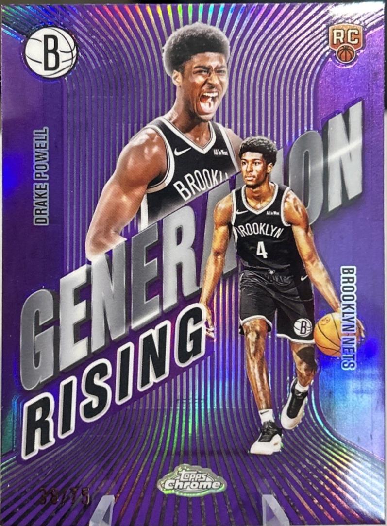 Drake Powell [Refractor Purple Geometric] #GR-17