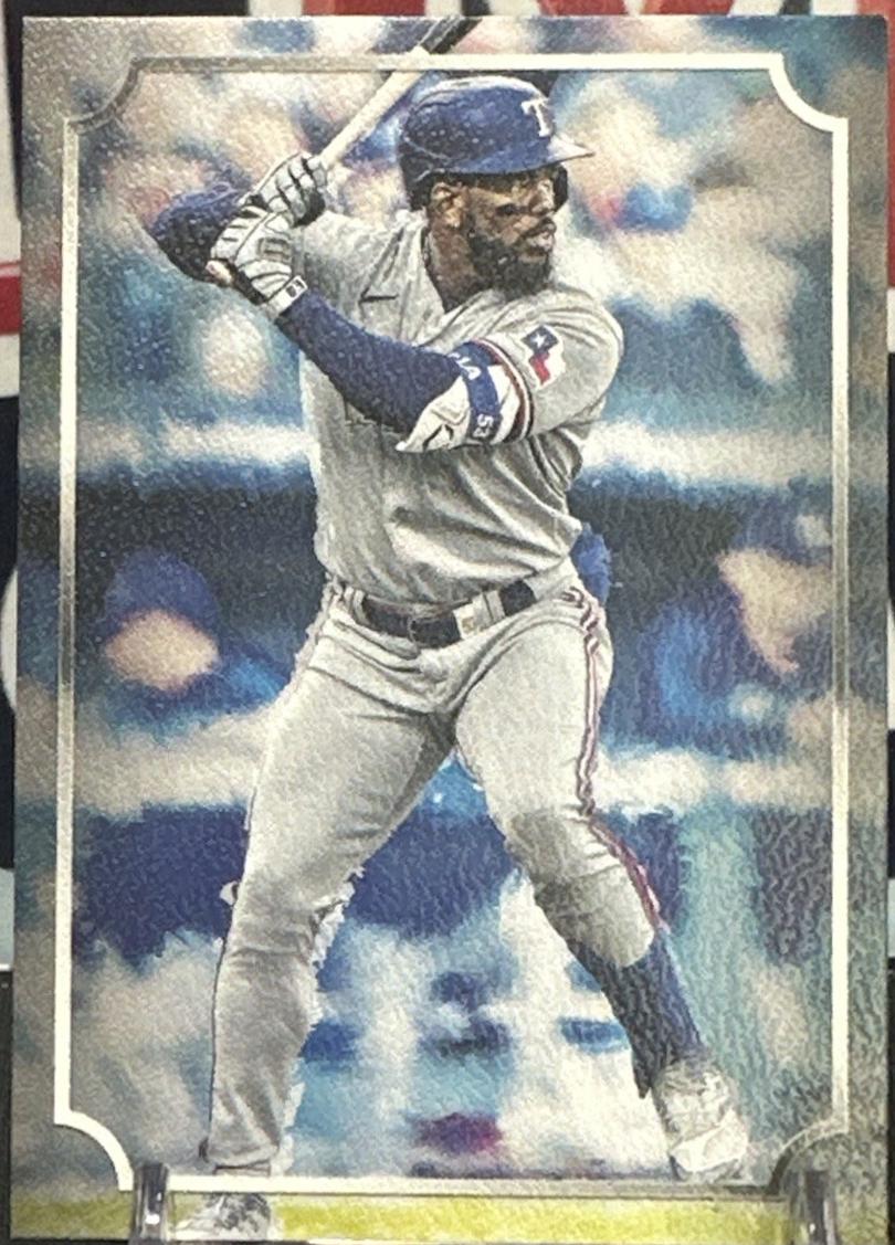 Adolis Garcia #BOW-16 Baseball Cards 2024 Topps Museum Collection Body of Work
