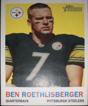 Ben Roethlisberger #302 2005 Topps Heritage Football
