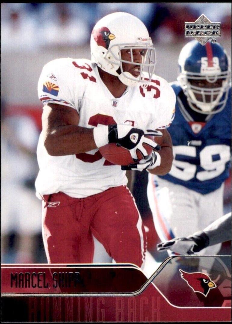 Marcel Shipp #5 Football Cards 2004 Upper Deck