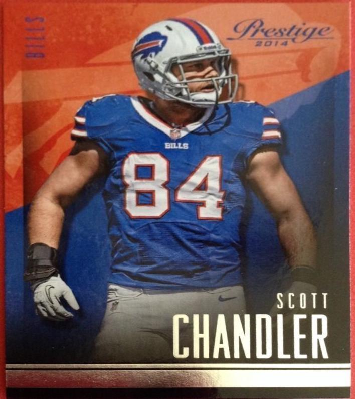 Scott Chandler #5 Football Cards 2014 Panini Prestige