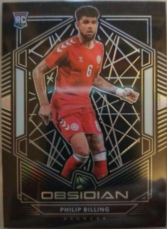 Philip Billing #113 Soccer Cards 2019 Panini Obsidian