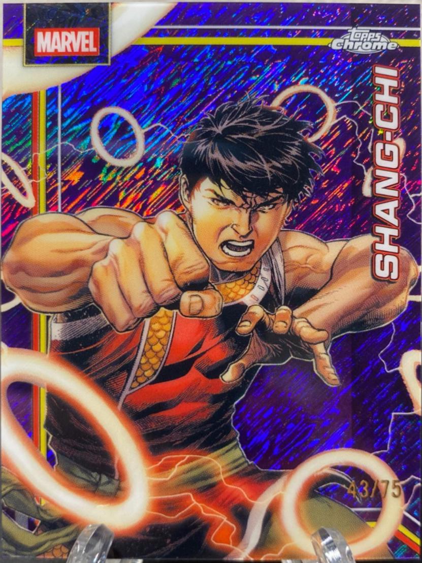 Shang-Chi Purple Shimmer Refractor