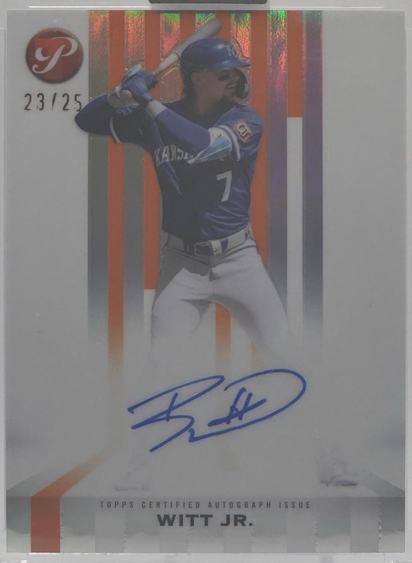 Bobby Witt Jr. #SS-BW 2026 Topps Pristine Baseball Spotless Signatures