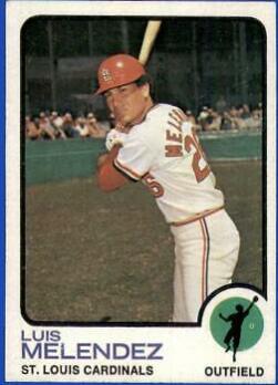 Luis Melendez #47 Baseball Cards 1973 Topps