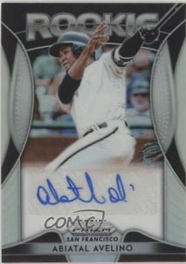 Abiatal Avelino #RA-AA Baseball Cards 2019 Panini Prizm Rookie Autographs