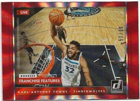 Karl Anthony Towns [Red Laser] #16