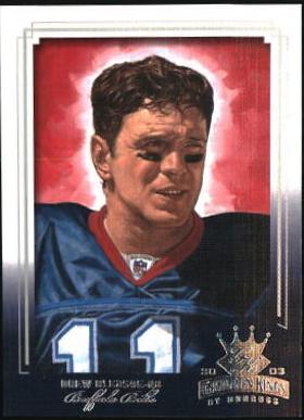 Drew Bledsoe #10 Football Cards 2003 Panini Donruss Gridiron Kings