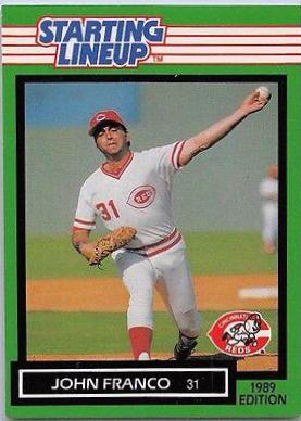 John Franco Baseball Cards 1989 Kenner Starting Lineup