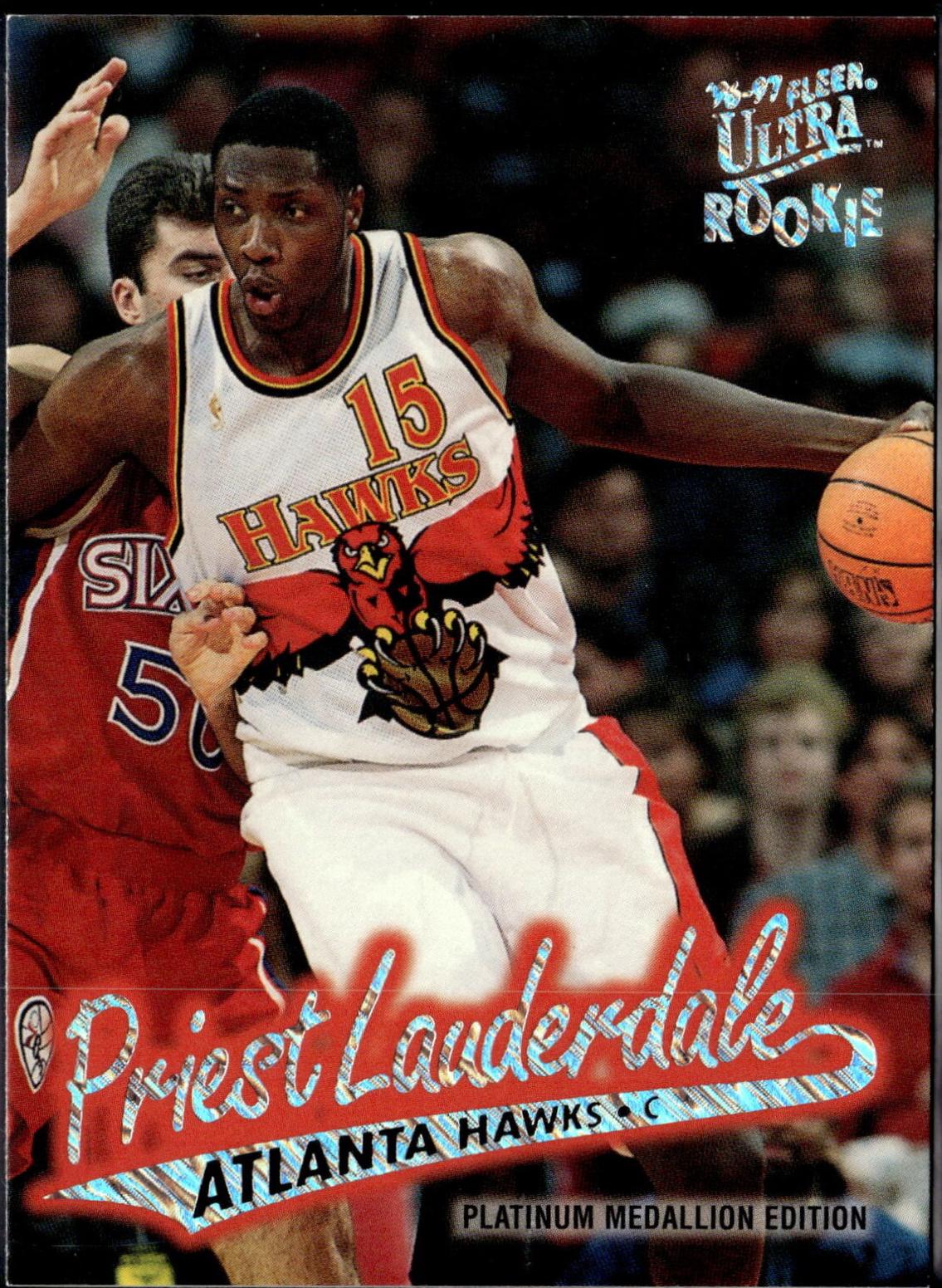 Priest Lauderdale #P152 Basketball Cards 1996 Ultra Platinum Medallion