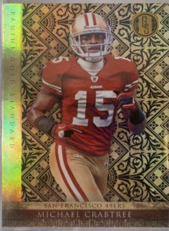 Michael Crabtree #87 Football Cards 2011 Panini Gold Standard