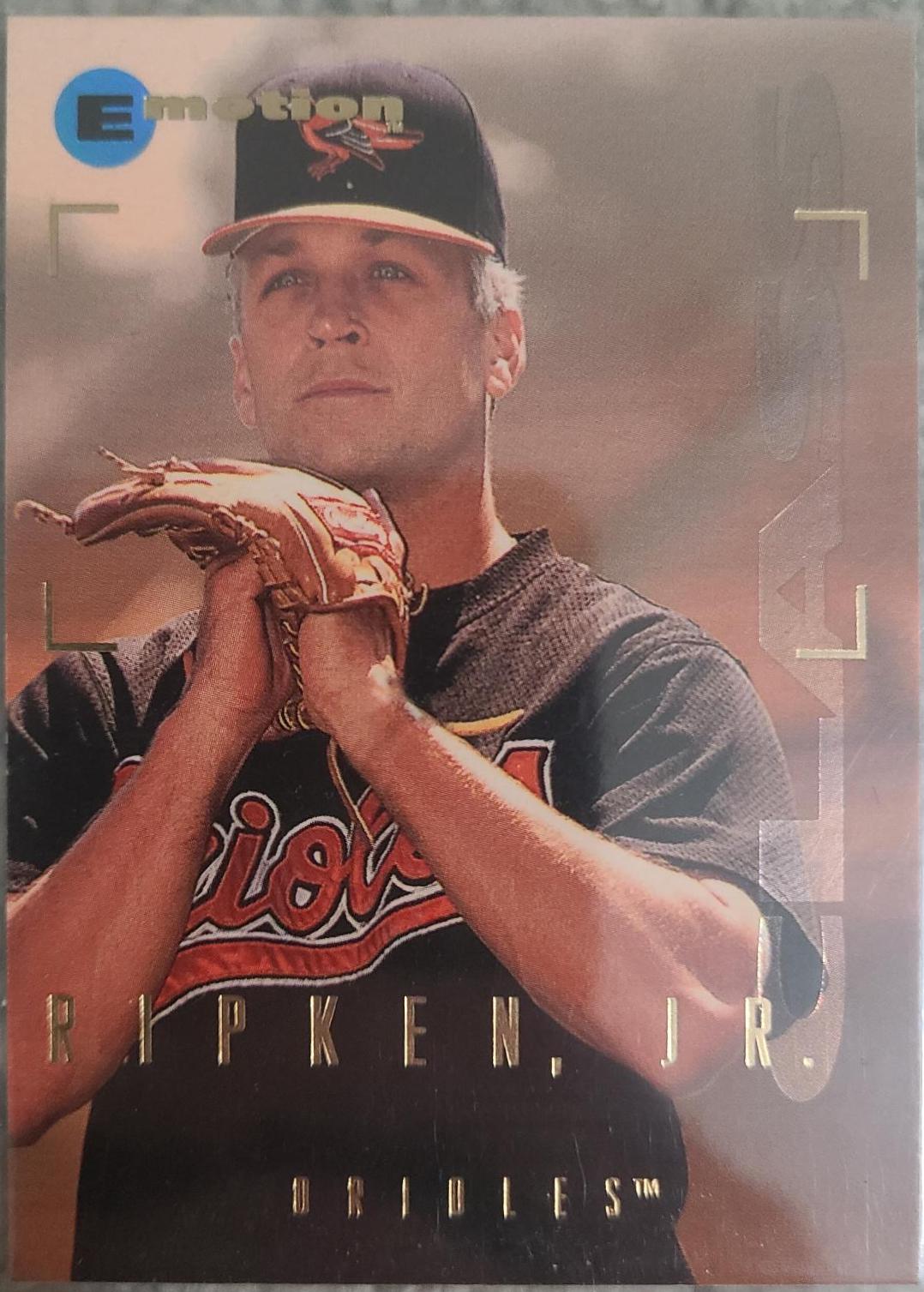 Cal Ripken Jr. #8 Baseball Cards 1995 Emotion
