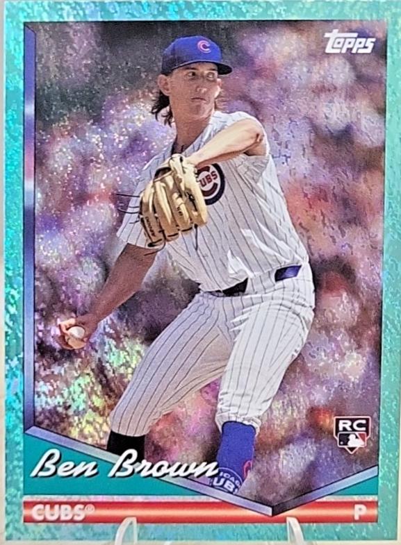 Ben Brown [Aqua Sparkle Foilboard] #226