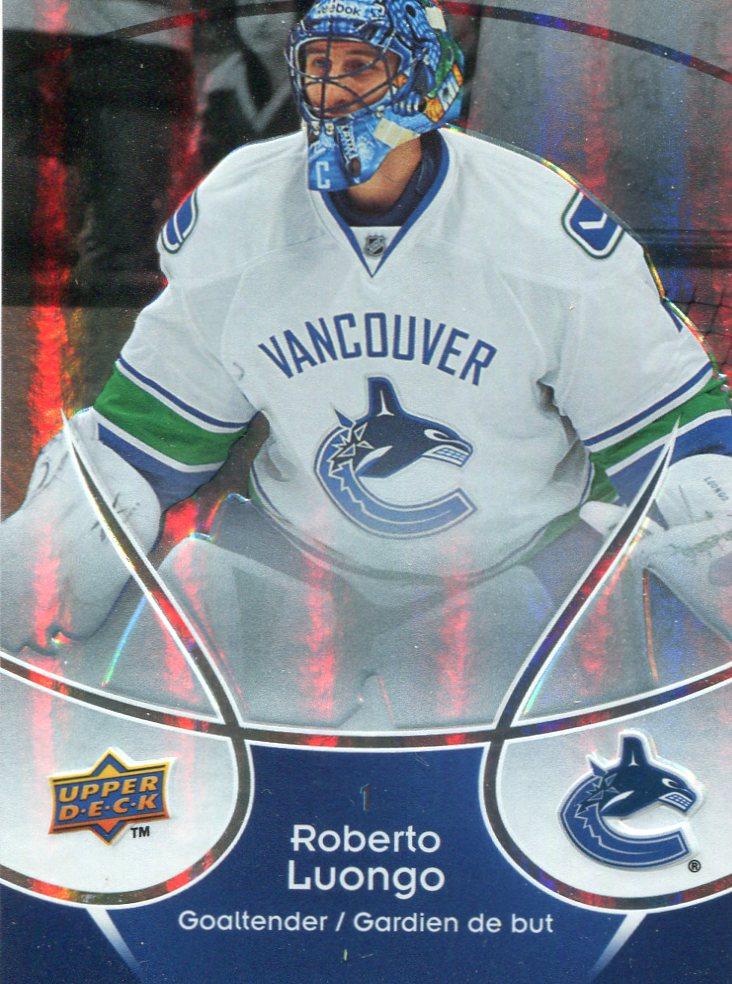 Roberto Luongo #48 Hockey Cards 2009 Upper Deck McDonald's