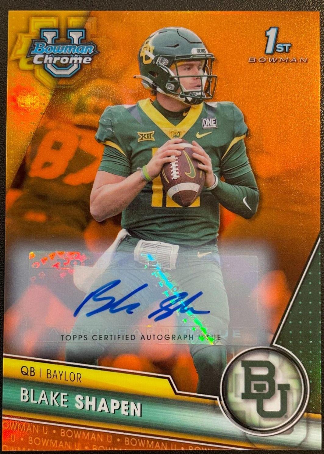 Blake Shapen [Autograph Orange] #84