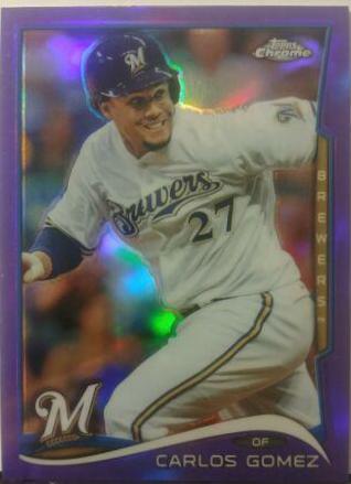 Carlos Gomez [Purple Refractor] #38