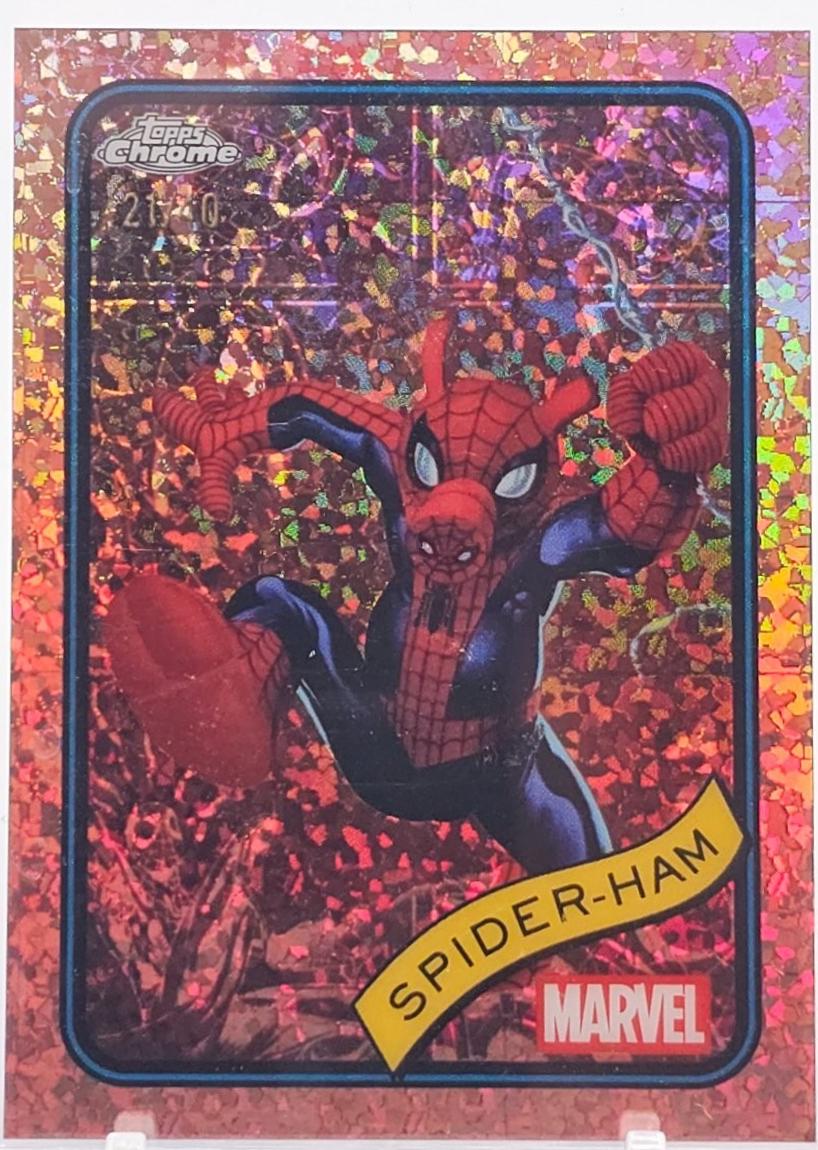 Spider-Ham Rose Gold Mini Diamonds Refractor