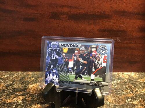 Mac Jones #M-11 Football Cards 2022 Panini Mosaic Montage