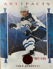 Cole Perfetti [Ruby] #4 Hockey Cards 2022 Upper Deck Artifacts Prices