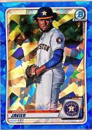 Cristian Javier #BCP-56 2020 Bowman Chrome Prospects Sapphire Baseball