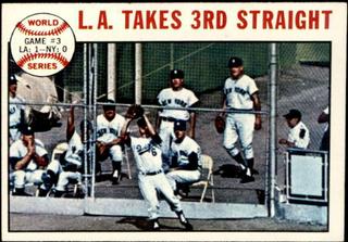 World Series Game 3: LA Takes 3rd Straight